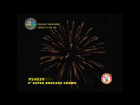 SD100BC01 - 4 INCH SHELL - WIZARD FIREWORKS - PS4039