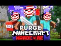 100 Players Simulate A MAGICAL Purge In Minecraft