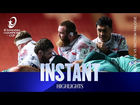 A Thrilling Encounter | Scarlets v Section Paloise | Investec Champions Cup Instant Highlights