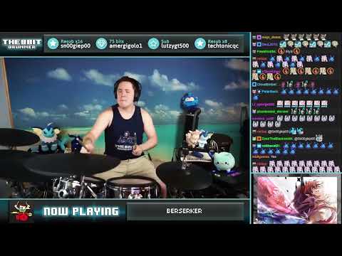 The8BitDrummer // IRyS - BERSERKER