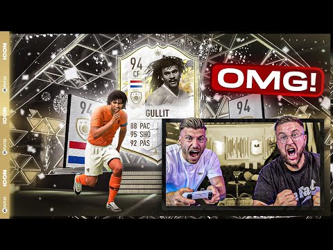 OMG!! Wir haben GULLIT 94 ICON MOMENTS gezogen 😱😍 Unglaubliches PACK LUCK 🇧🇷🇳🇱FIFA 22