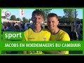 SPORT: Jacobs en Hoedemakers debuteren bij SC Cambuur: "Mooi shirtje, man!"