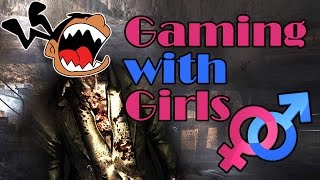 Gaming with Girls... Black Ops 2 Zombies
