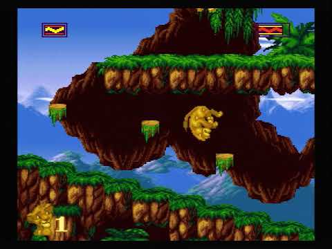 The Lion King (SNES) speedrun in 12:42 [Difficult]