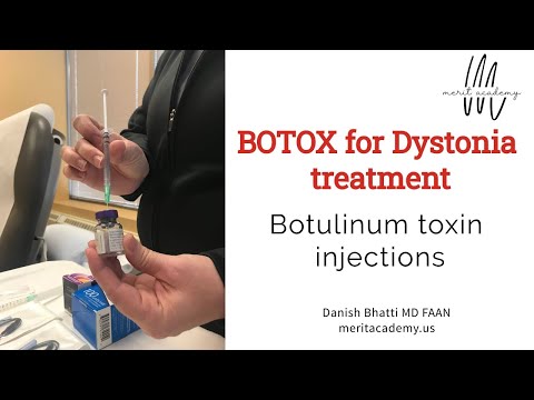 Botulinum toxin injections | BOTOX | Dystonia treatment | brief overview