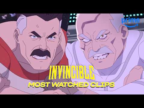 《Invincible》第四季最多人看過的精彩時刻 | Prime Video (Season 4’s MOST Watched Moments | Invincible | Prime Video)