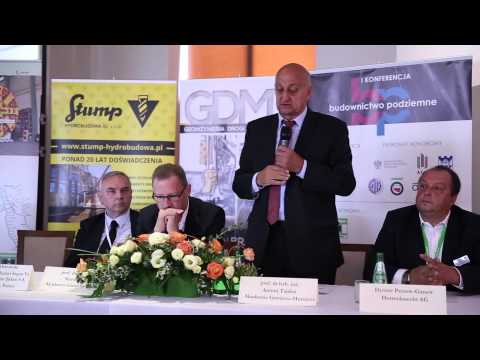 Wideorelacja z I Konferencji Budownictwo Podziemne 2015