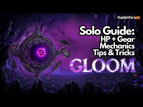 Maplestory M - EVERYTHING You Need To Know About Gloom!