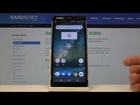 RugGear RG 850 — Как войти в безопасный режим?