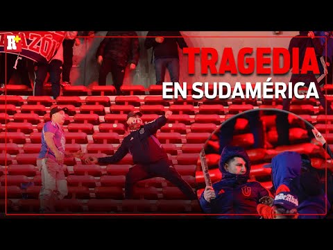 INDEPENDIENTE vs. UNIVERSIDAD de CHILE turned into a pitched brawl.