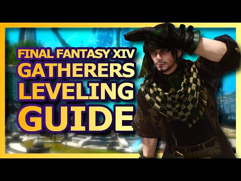 Final Fantasy XIV Gatherer Guide - A quick and easy Start to levelling gatherers