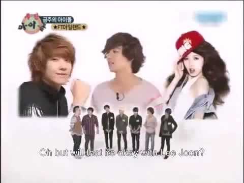 [ENG] Hongki,Joon and Hyuna in a love triangle @Idol Weekly