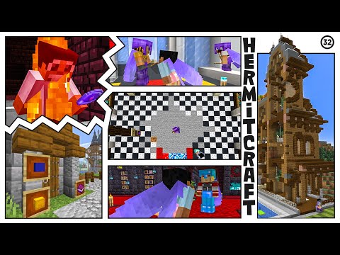 I Got Pranked, Sold a Mansion and Saved the Town! :: Hermitcraft #32