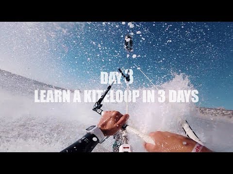 Learn a KITELOOP in 3 DAYS - Episode 3