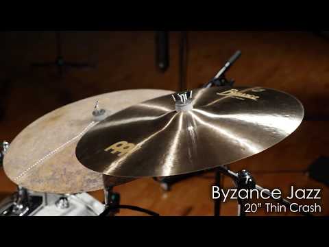 Meinl Byzance Jazz B20JTC 20" Thin Crash Cymbal image 7