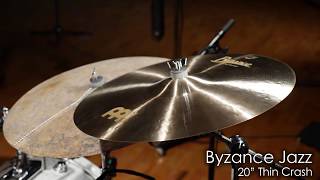 Video thumbnail for Meinl Cymbals B20JTC Byzance 20" Jazz Thin Crash Cymbal by MEINL Cymbals - Official Product Videos