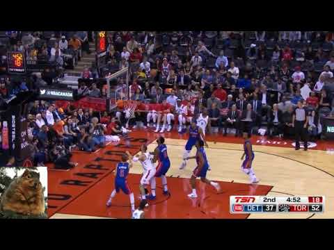 Drummond and Valanciunas Shaqtin'a Fool Moment