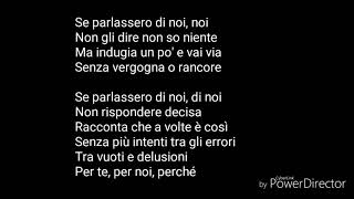 Riki - se parlassero di noi testo completo 🔊🔊