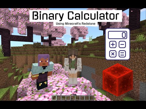 Binary Addition -- Part 1⭐| Minecraft Redstone Tutorials Bedrock 1.20.1