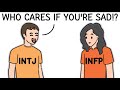 when the INFP meets an INTJ 🤣