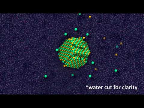 3D molecular visualisation - Dissolving salt