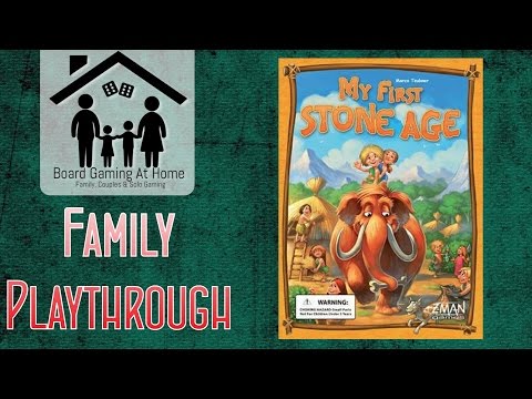 My First Stone Age (Stone Age Junior) Playthrough (Overview, Runthrough, Review)