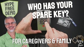 Spare Key Without the Risk - Lockbox for Home Access