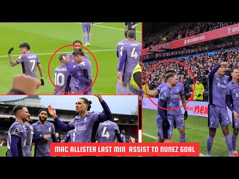 Crazy Reaction To🇦🇷Mac Allister Last Min Assist To Nunez Goal