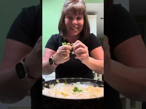 Braised Chicken & Leeks in Cheese Sauce 💖