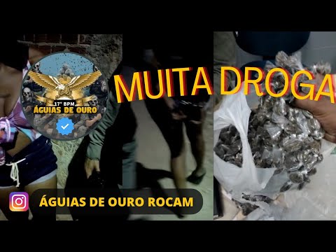 Mulher presa em flagrante com muita droga!!!