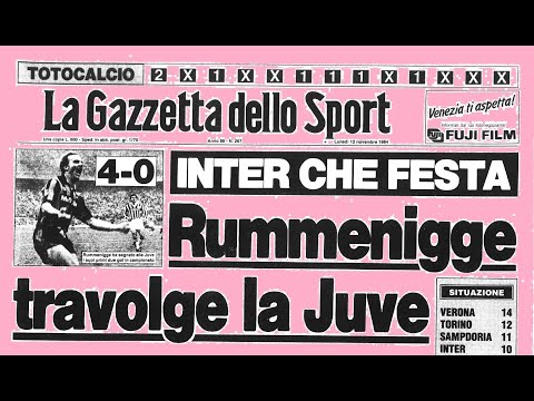 INTER-Juventus=4-0 / 8ª Giornata Serie A 1984-85