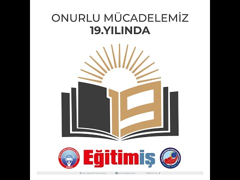 Eğitim İş 19 Kuruluş Yıldönümü Sinevizyonu 17 Ekim 2024 | EĞİTİM İŞ