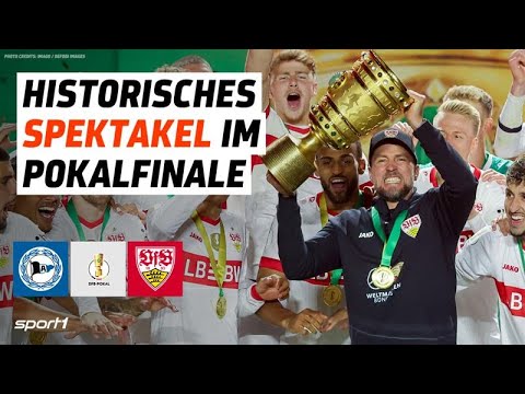 Arminia Bielefeld - VfB Stuttgart | DFB-Pokal Tore und Highlights | SPORT1