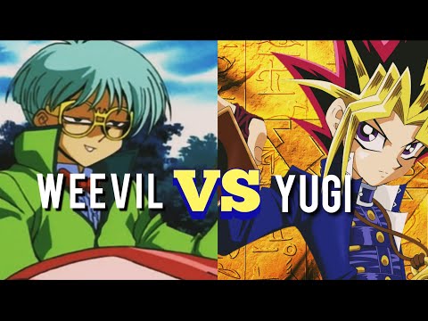 YU-GI-OH CLÁSSICO- DUELO ENTRE YUGI VS WEEVIL!