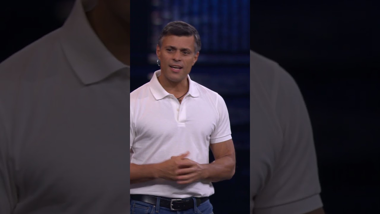 "You cannot have democracy if people are not free." – Leopoldo López #TEDTalks