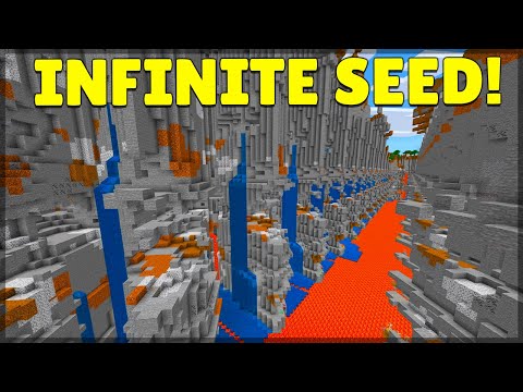 Insane Seed Glitch - Endless Diamonds & Ravines!