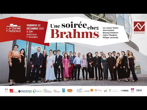 Teaser : Une Soirée chez Brahms - 22 décembre 2023 © Académie Jaroussky