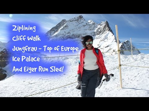Ankita Sinha Ultimate Winter Thrills in Switzerland Grindelwald And Jungfrau