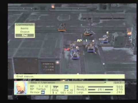Front Mission 4 Walkthrough 13 - Durandal Simulation 03