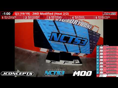 2021 JConcepts NCTS3 Western Carpet Nationals Saturday Qual 3