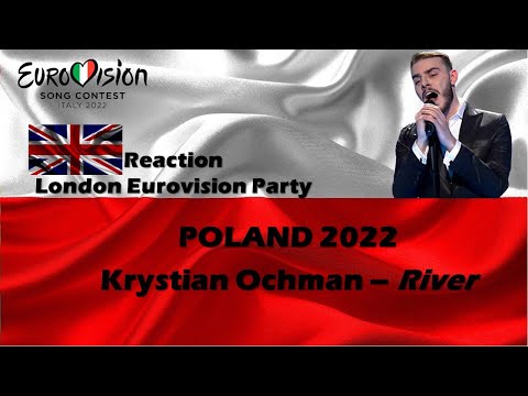 Ochman - 'River' - [EN/PL] - Poland🇵🇱 - London Eurovision Party 2022 - Reaction