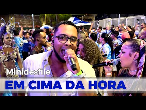 EM CIMA DA HORA 2026 | MINIDESFILE NA CIDADE DO SAMBA