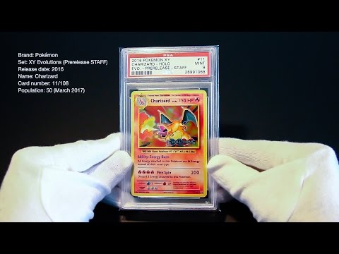PSA 9 – Charizard Prerelease STAFF