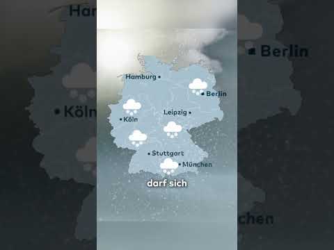 WETTER: Plötzlicher Wintereinbruch bringt Schnee bis nach Hamburg und Berlin I #welt #shorts