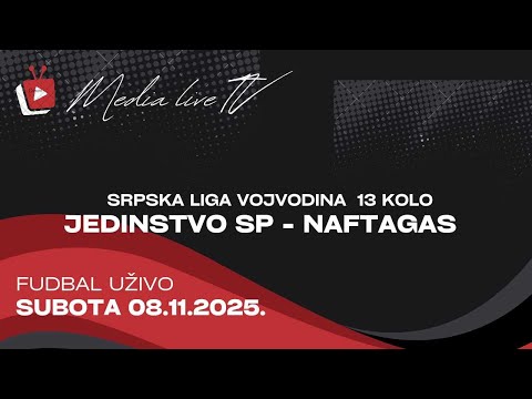 FK Jedinstvo  (Stara Pazova) - FK Naftagas (Elemir), UŽIVO (08.11.2025)