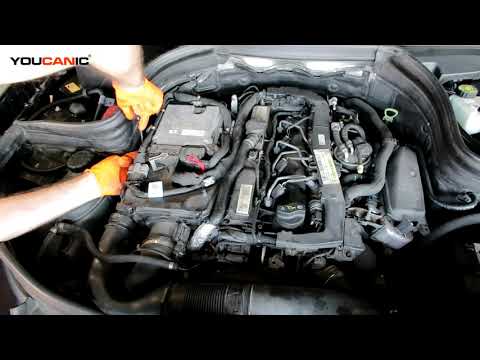 Mercedes Benz GLK250 BlueTec Engine Air Filter Replacement