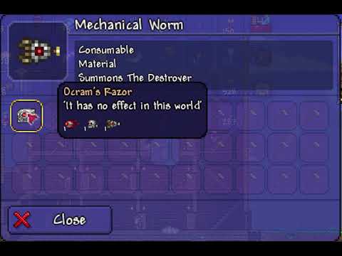 Can i spawn ocram #ocram #terraria