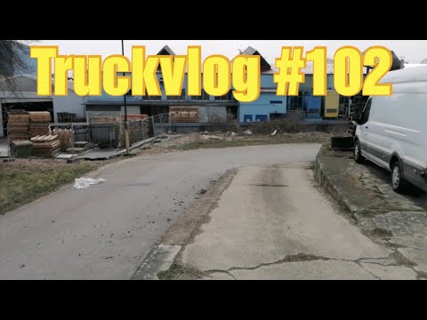 Truckvlog #102, Kuřim mě zradila, jíl do Blanska, nakládka v Brně, czech driver,