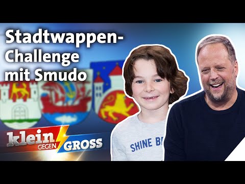 Wer erkennt mehr Stadtwappen? 6-Jähriger vs. Smudo | Klein gegen Groß
