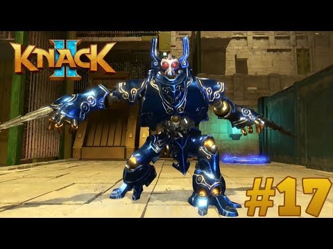 Knack 2 Gameplay Very Hard (PS4) Part 17 - The New Robot Army